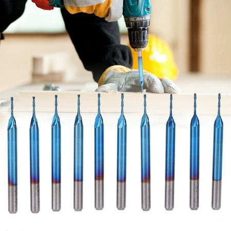 Milling Cutter 3.175mm Milling Cutter 2‑Flute Toughness Ultra-Fine Cemented Carbide 2‑Flute Milling Cutter for Drilling Engraving Milling Cutter 3.175mm Milling Cutter 2‑Flute Toughness Ultra-Fine Cemented Carbide 2‑Flute Milling Cutter for Drilling Engraving